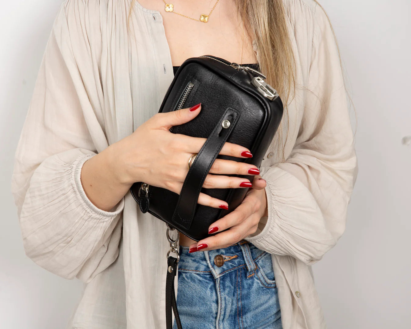 Forge Leren Handtas