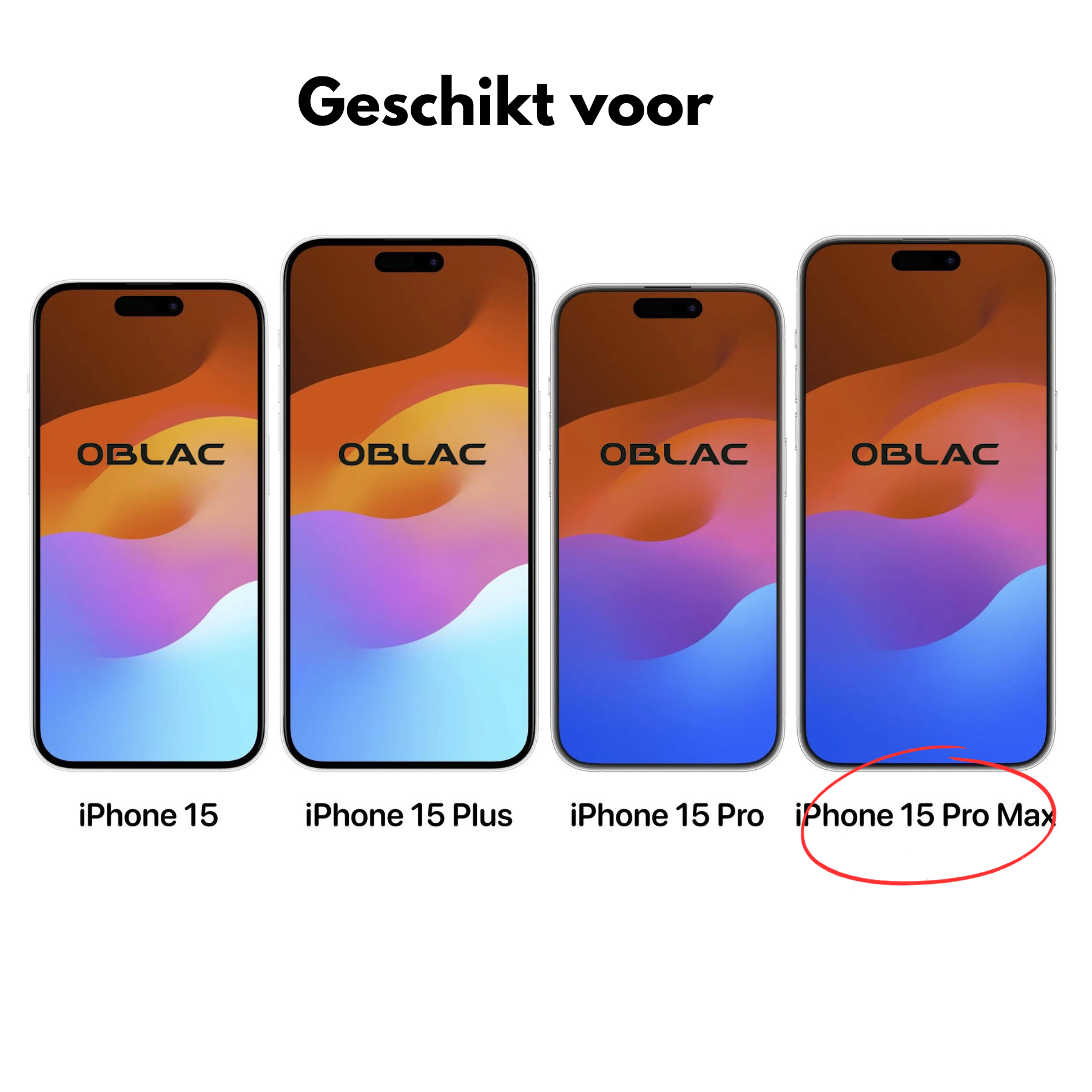 Flex Cover voor iPhone 15