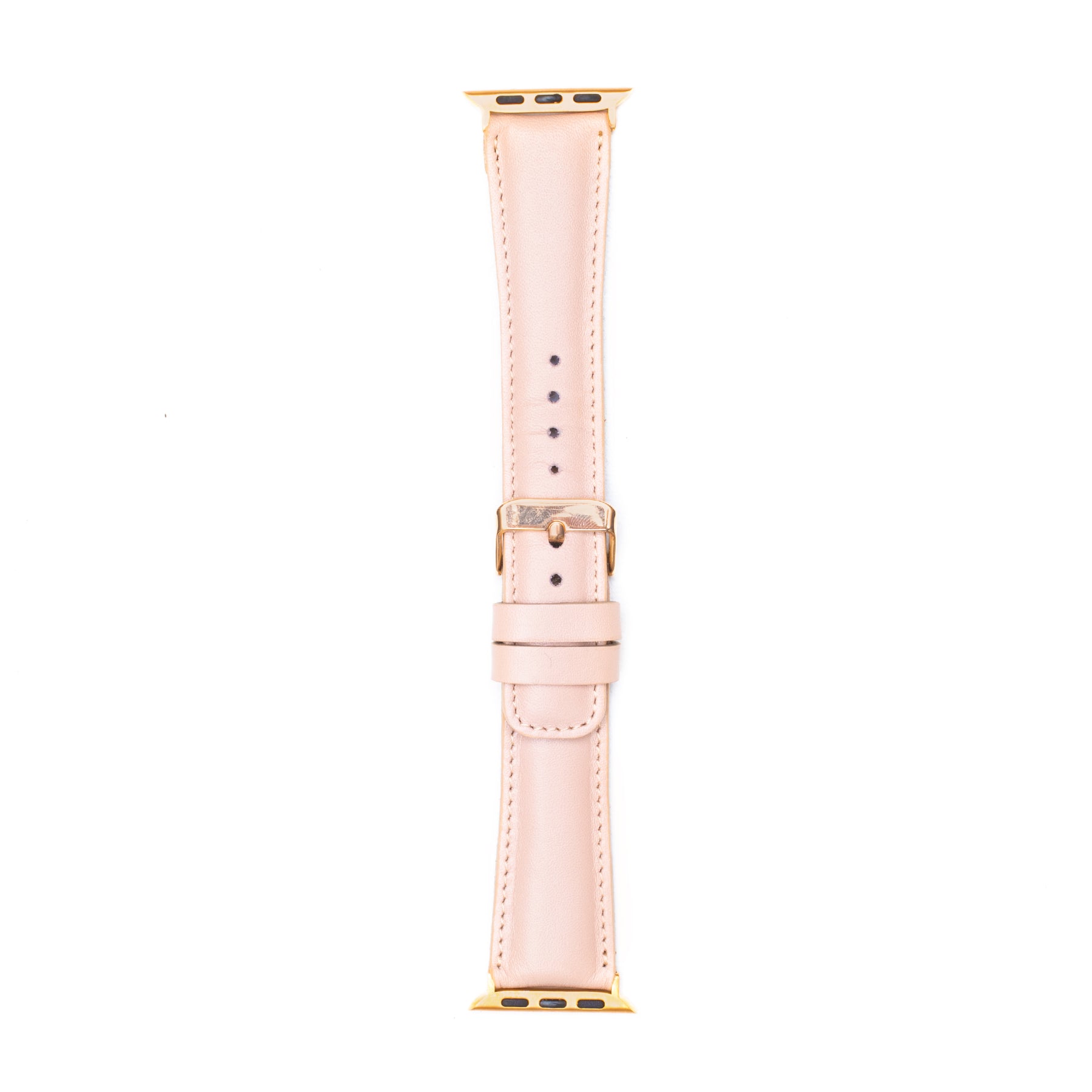 Leren Apple Watch Bandje - Amarant Roze - Oblac