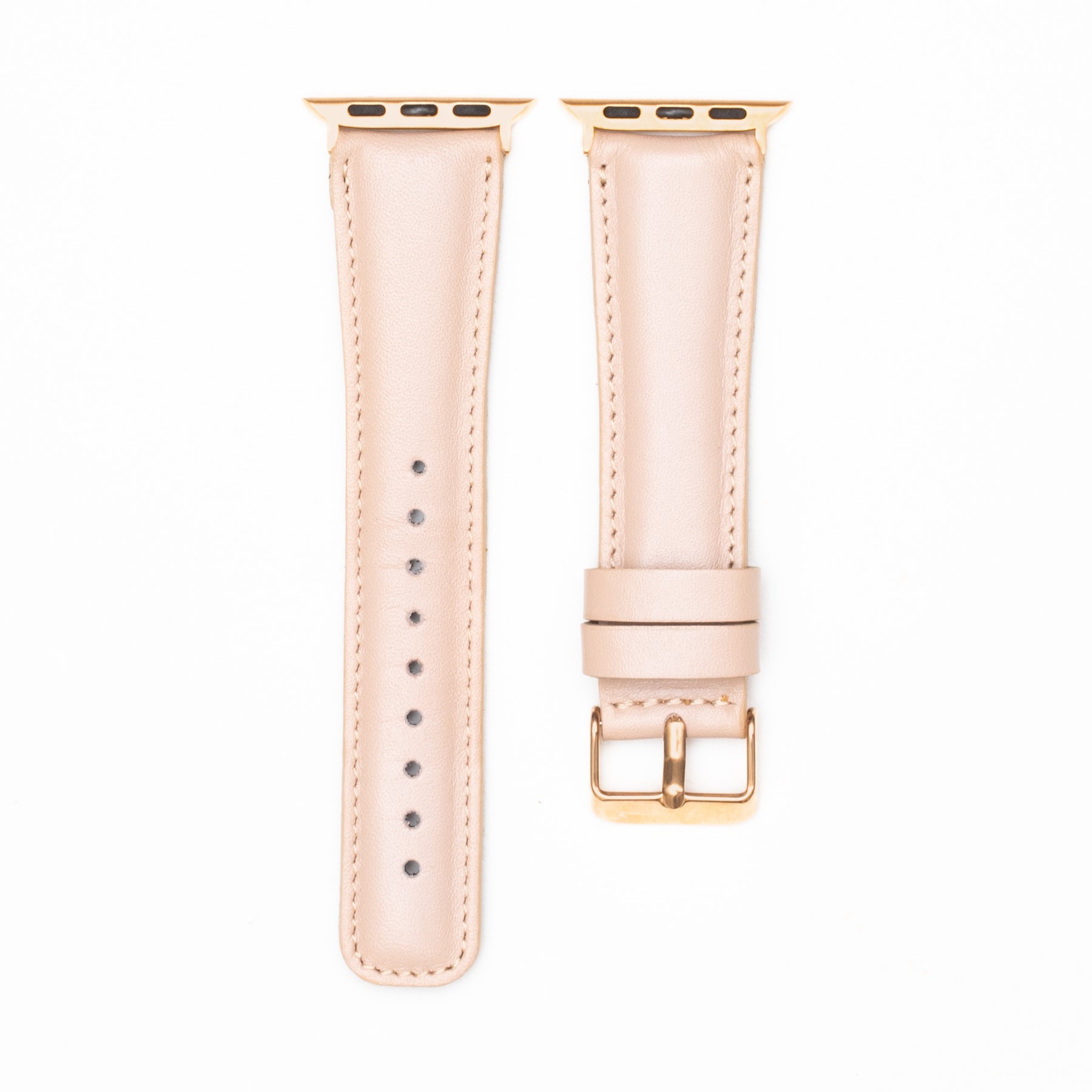 Leren Apple Watch Bandje - Amarant Roze - Oblac