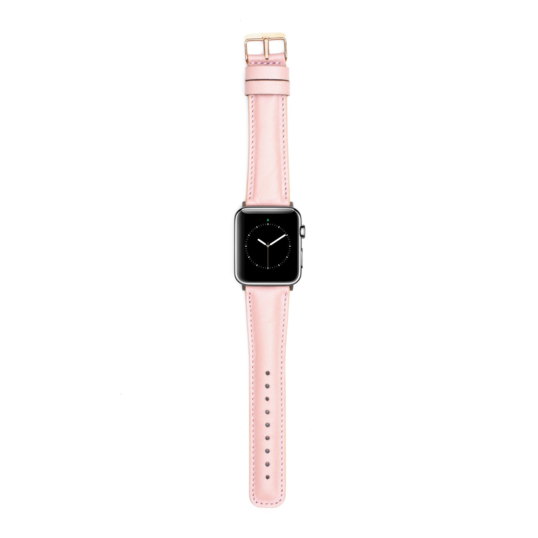 Leren Apple Watch Bandje - Nude Roze - Oblac