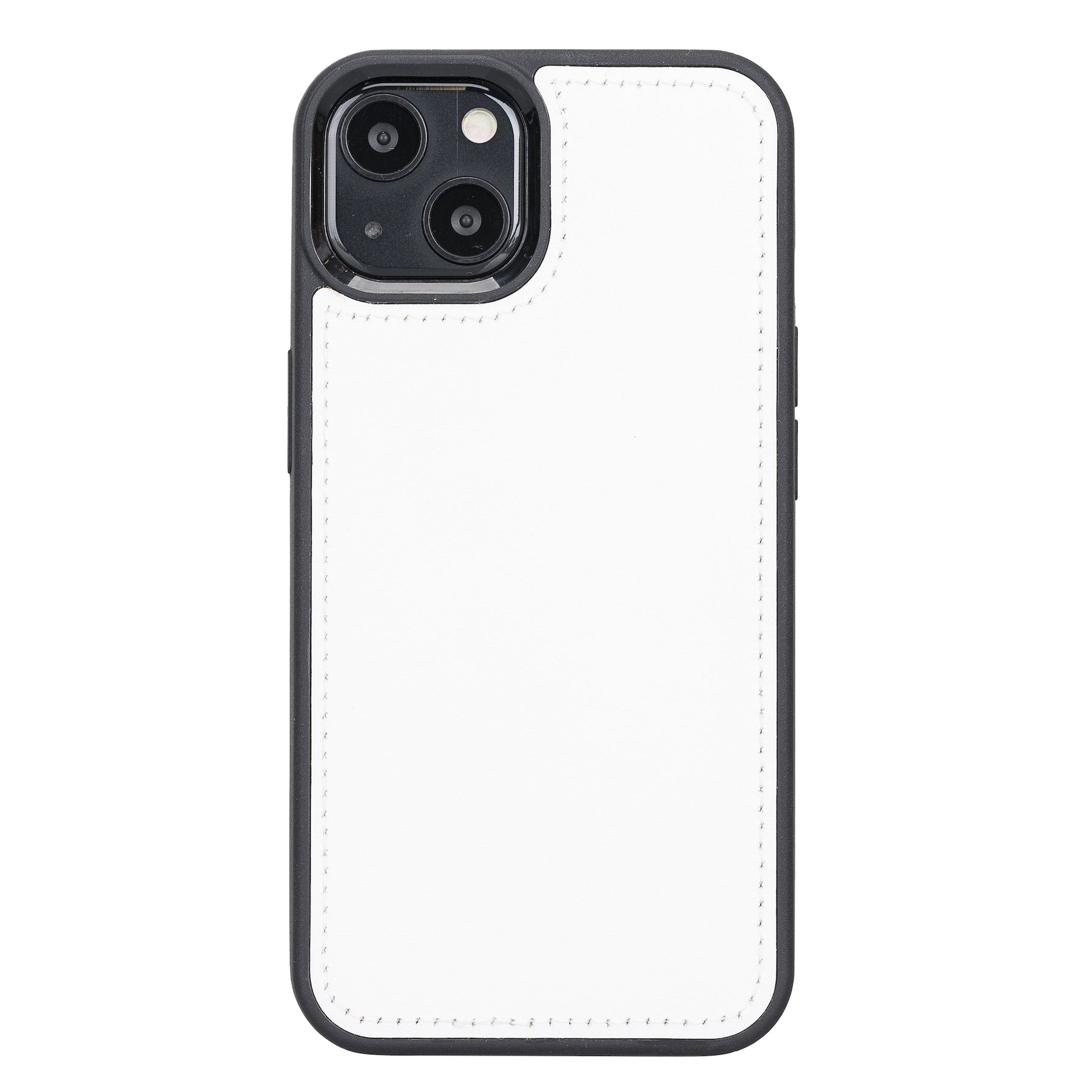 iPhone 13 hoesje wit leer