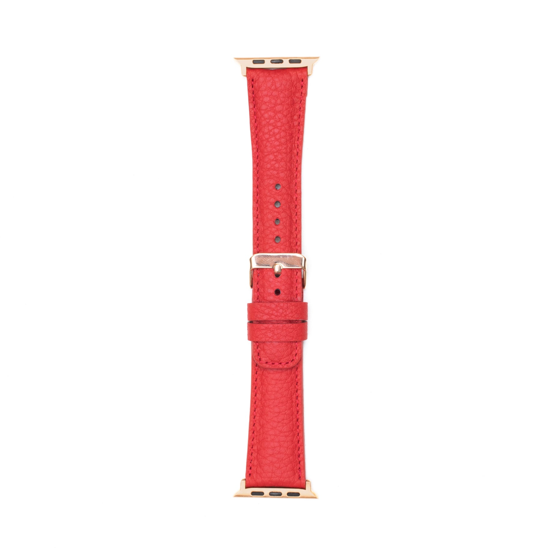 Leren Apple Watch Bandje - Ferrari Rood - Oblac
