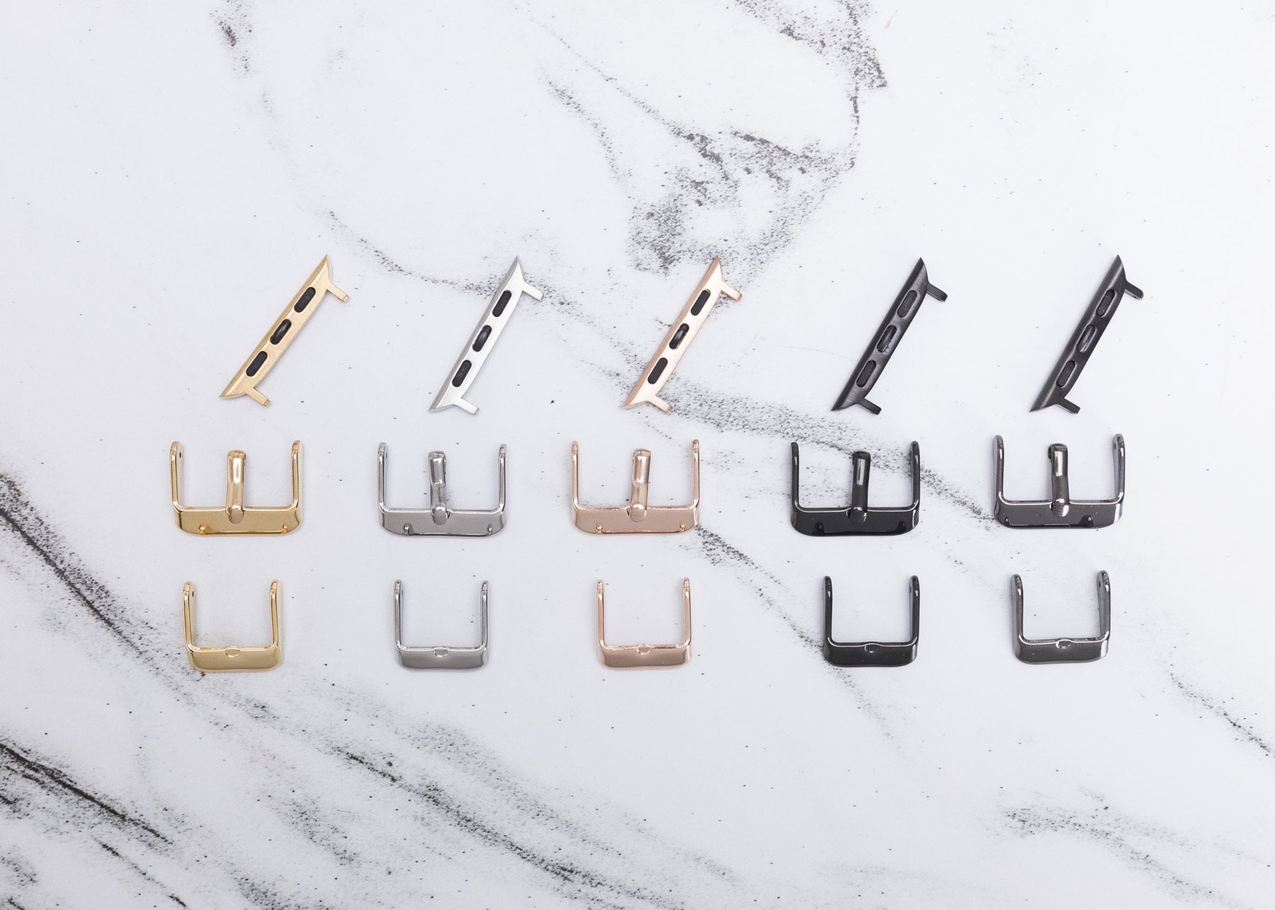 Leren Bandje Apple Watch - Luipaard Print - Oblac