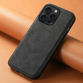 Leren iPhone-hoesje Voor Werk En Dagelijks Gebruik