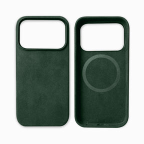 Suède-look Telefoonhoesje Met Magnetische Compatibiliteit