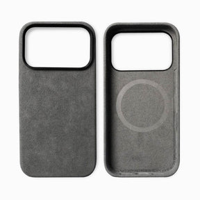 Suède-look Telefoonhoesje Met Magnetische Compatibiliteit