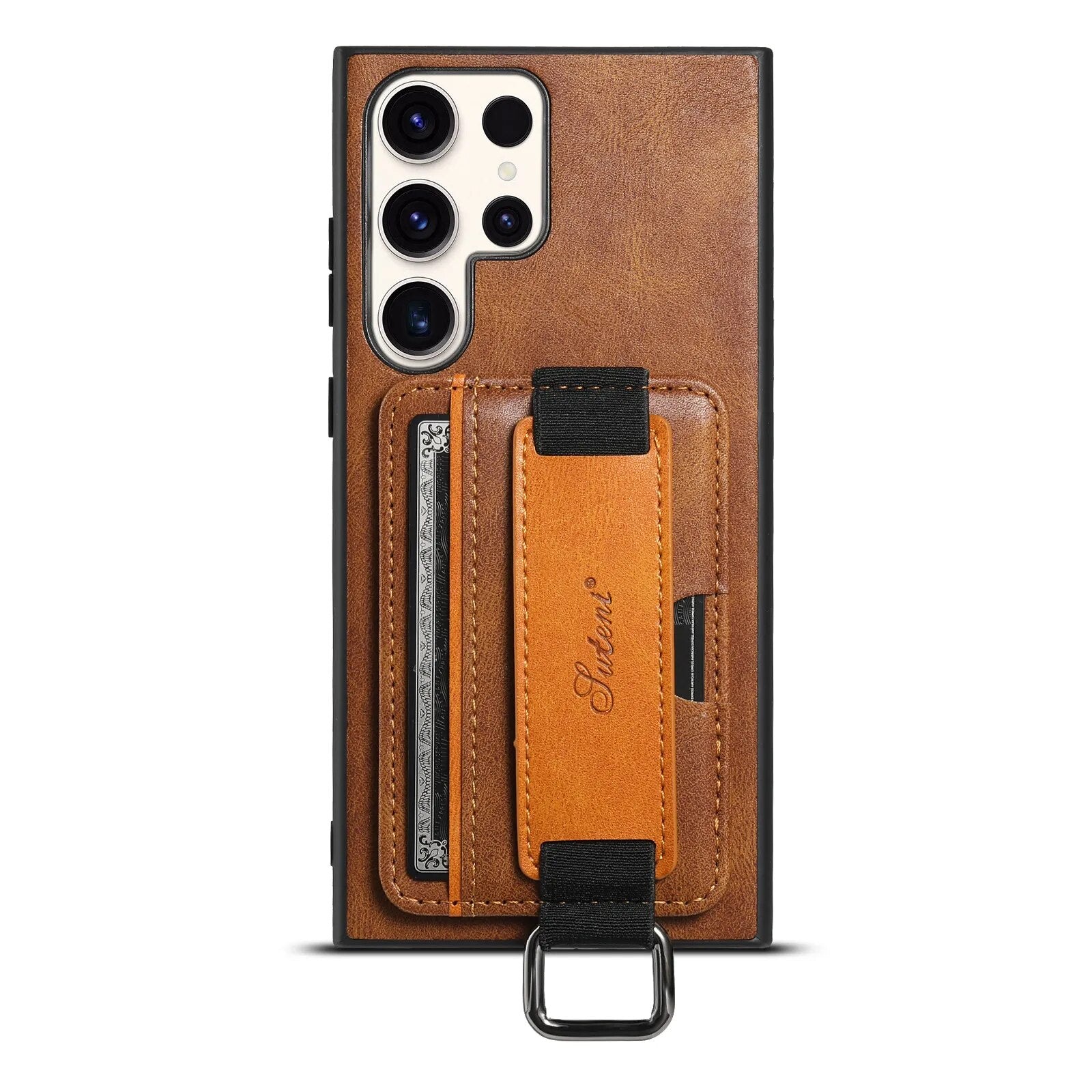Telefoonhoesje Met Kaartvak En Polsband