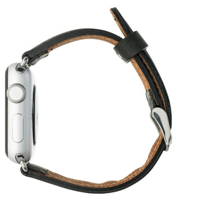 Apple Watch-bandje in klassieke stijl van echt leer