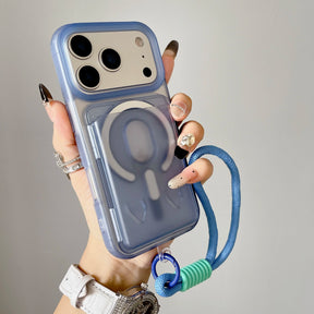 iPhone-hoesje Met Portemonnee En Polsband