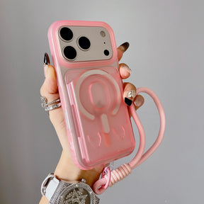 iPhone-hoesje Met Portemonnee En Polsband