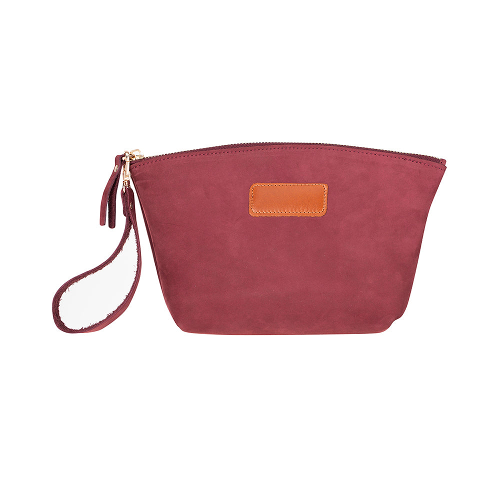 Luna Leren Make-up tas