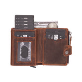 Pop-up Leather Card Holder