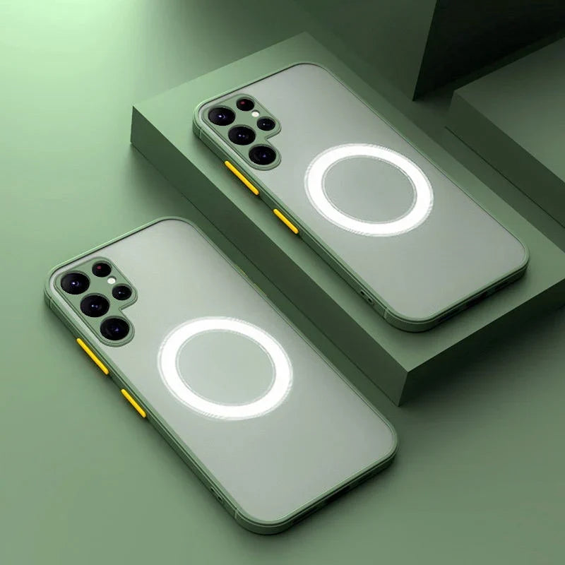 Beschermend Samsung Galaxy hoesje met transparante achterkant