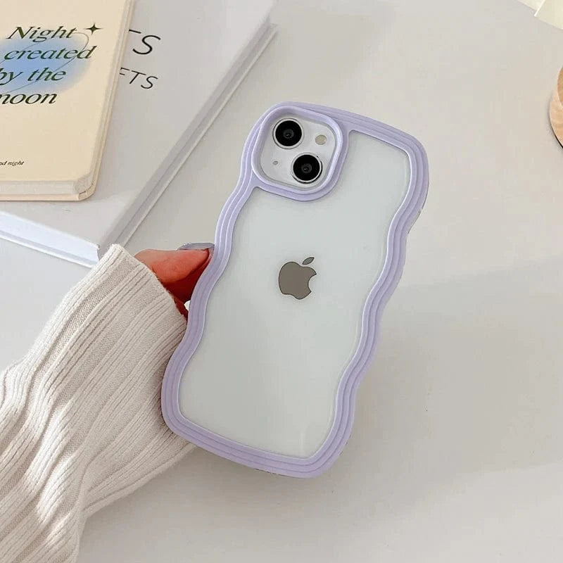 iPhone Hoesje met Zachte Golvende Lijnen