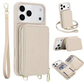 Compact iPhone hoesje met ruimte voor pasjes