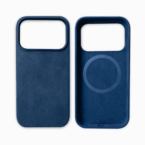 Suède-look Telefoonhoesje Met Magnetische Compatibiliteit