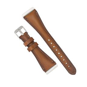 Klassieke, slanke Apple Watch-band van echt leer