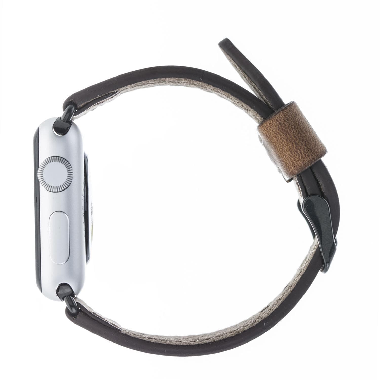 Apple Watch-bandje in klassieke stijl van echt leer