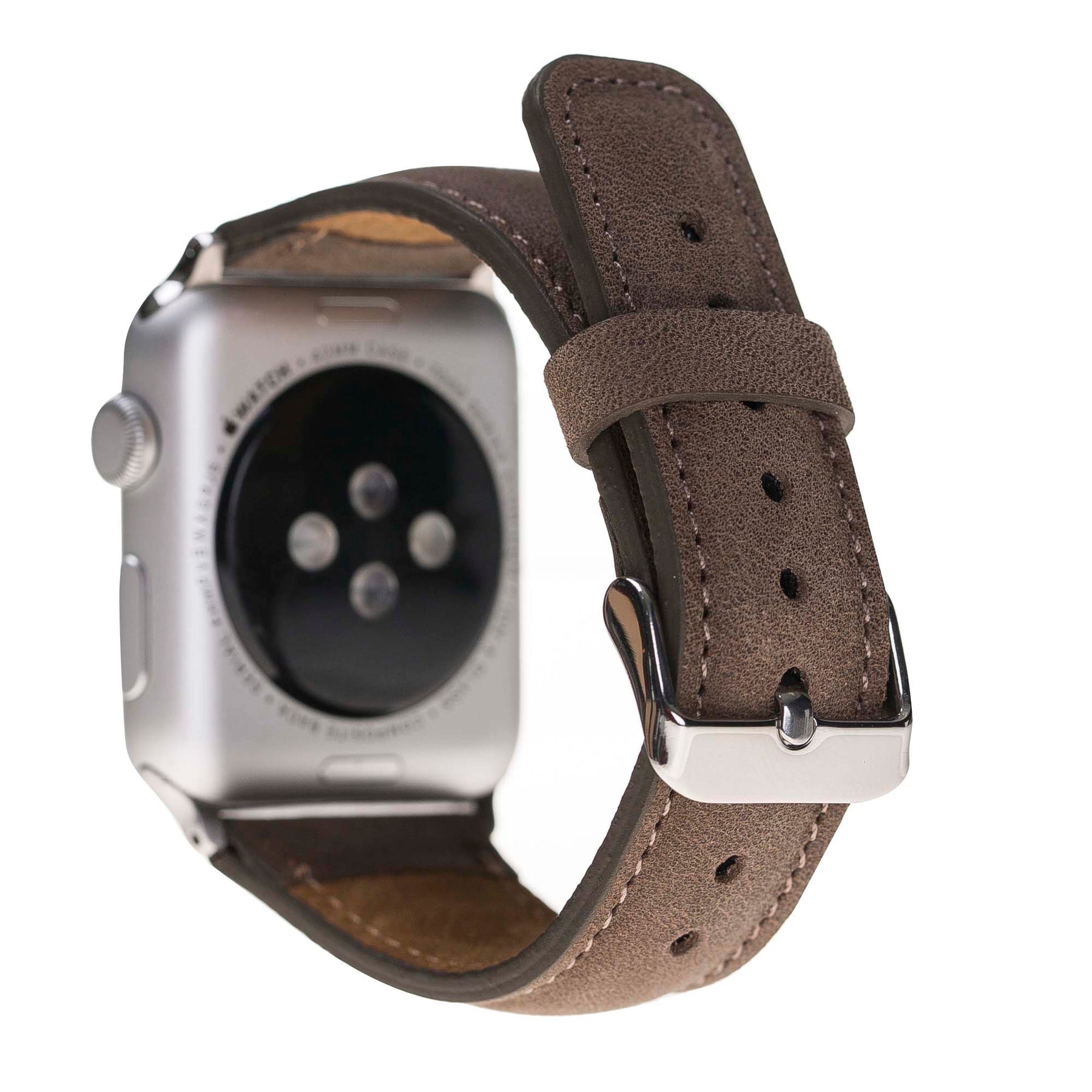 Apple Watch-bandje in klassieke stijl van echt leer