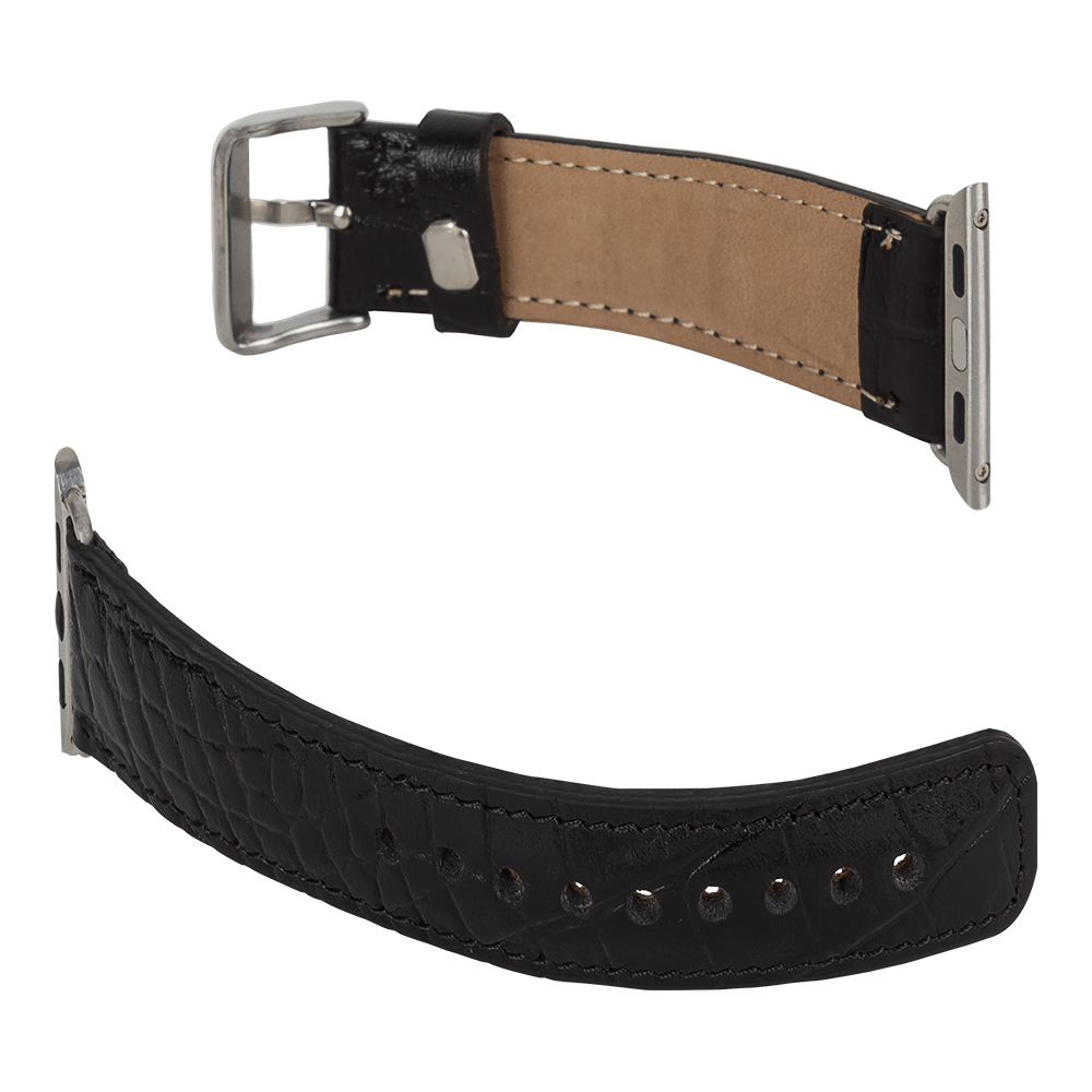 Apple Watch-bandje in klassieke stijl van echt leer