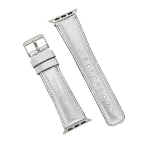 Apple Watch-bandje in klassieke stijl van echt leer