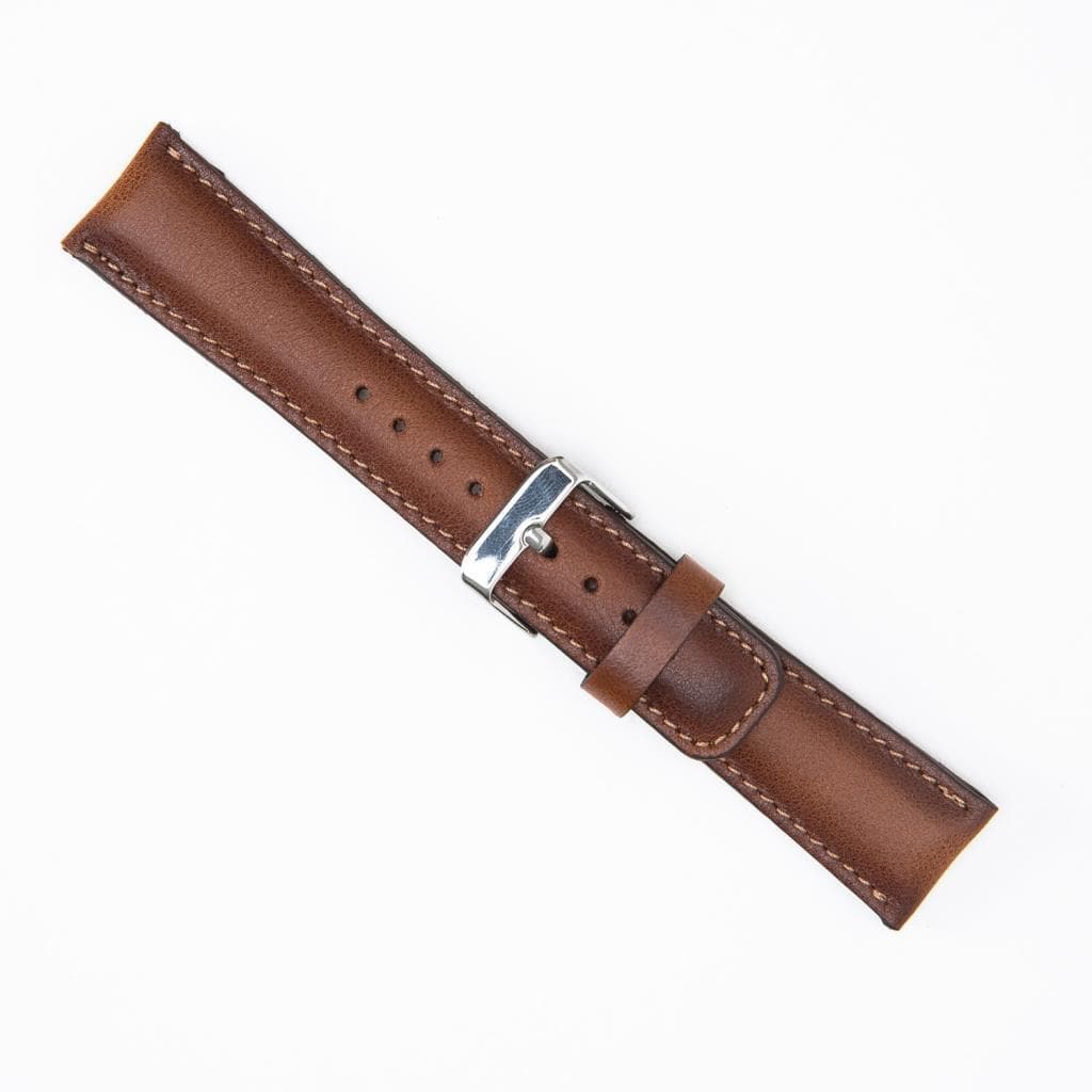 Apple Watch-bandje in klassieke stijl van echt leer