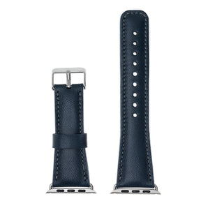 Apple Watch-bandje in klassieke stijl van echt leer