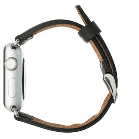 Apple Watch-bandje in klassieke stijl van echt leer