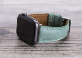Apple Watch-bandje in klassieke stijl van echt leer