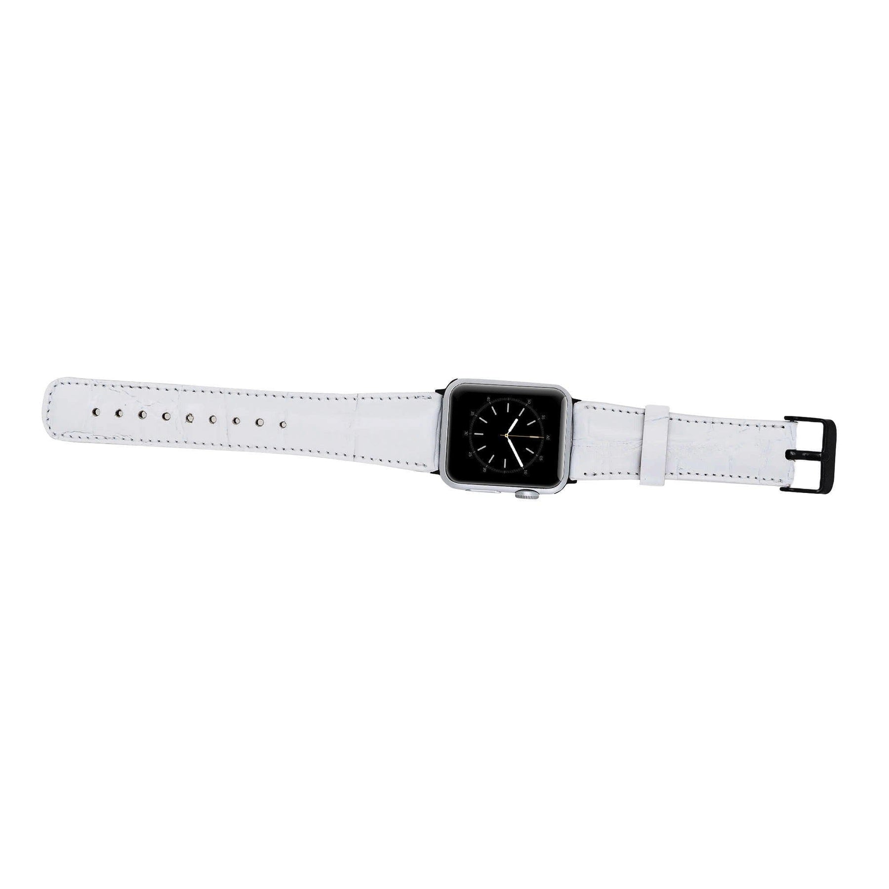 Apple Watch-bandje in klassieke stijl van echt leer