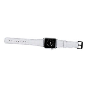 Apple Watch-bandje in klassieke stijl van echt leer