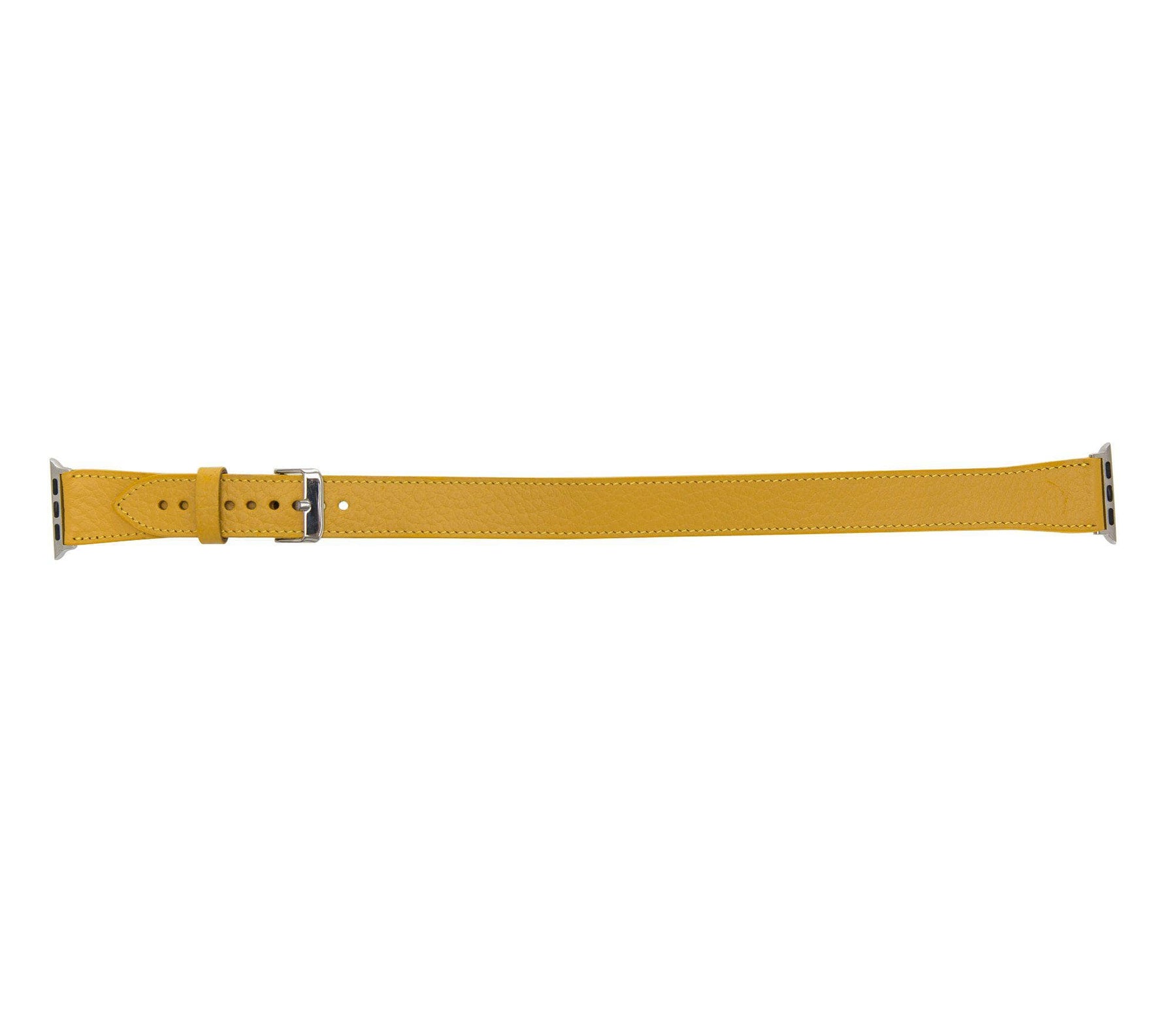 Apple Watch-bandje van echt leer in Double Tour-stijl - DT
