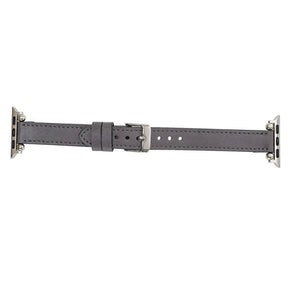Seamy Ferro Style Apple Watch-band van echt leer
