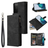 Kunstleren Telefoonhoesje Met Rits Voor Galaxy S21