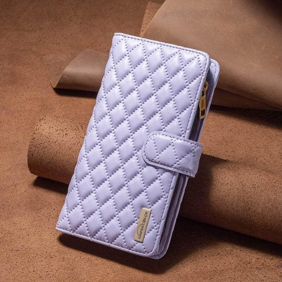 Kunstleren Telefoonhoesje Met Rits Voor iPhone 14 Pro Max
