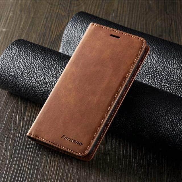 Leren Fliphoesje Voor iPhone 11 Met Kaartvak