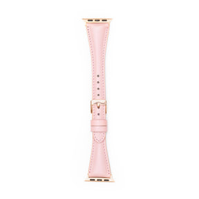 Leren Bandje Apple Watch S - Nude Roze - Oblac