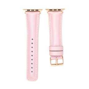 Leren Apple Watch Bandje - Nude Roze - Oblac