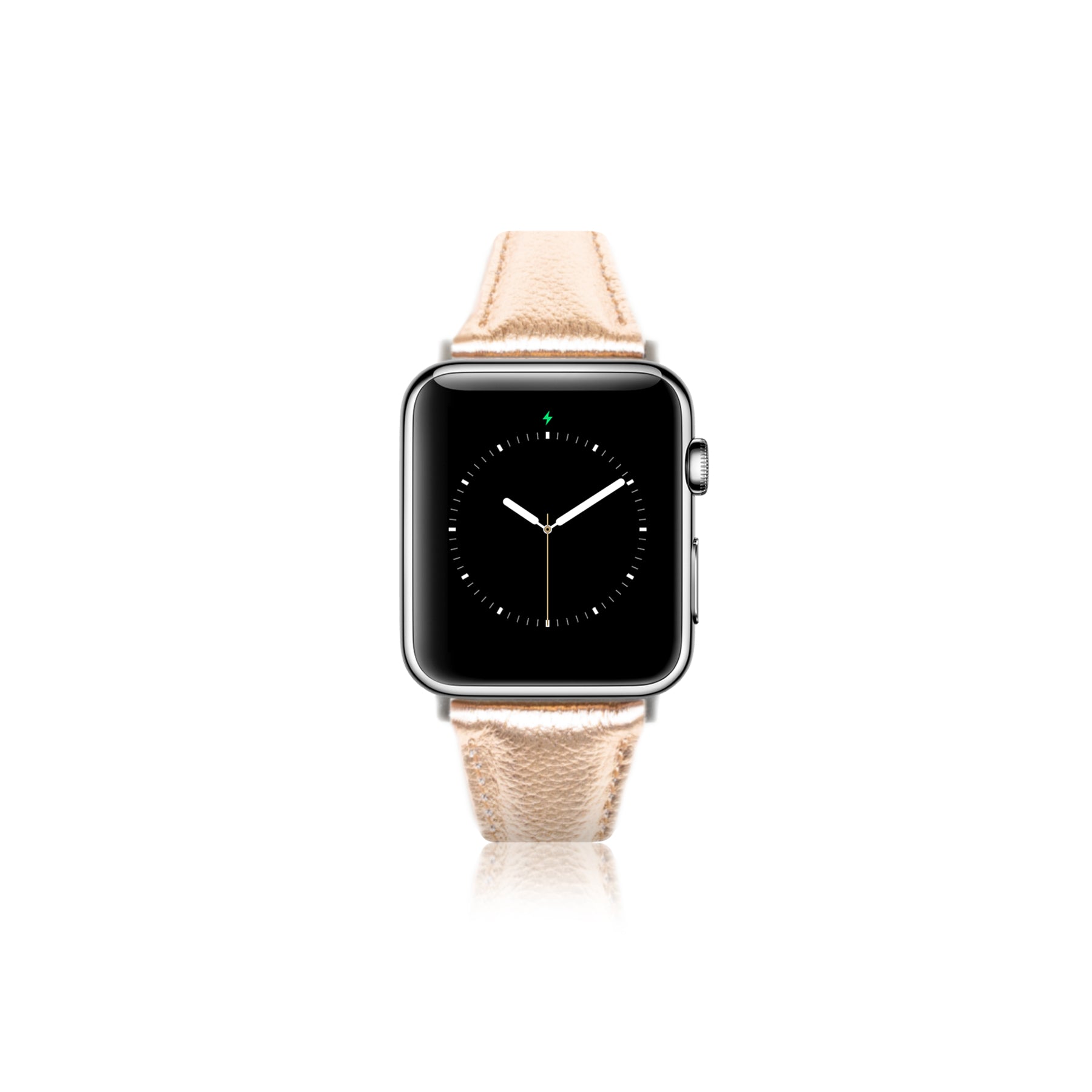 Leren Bandje Apple Watch S - Rosé Gold - Oblac