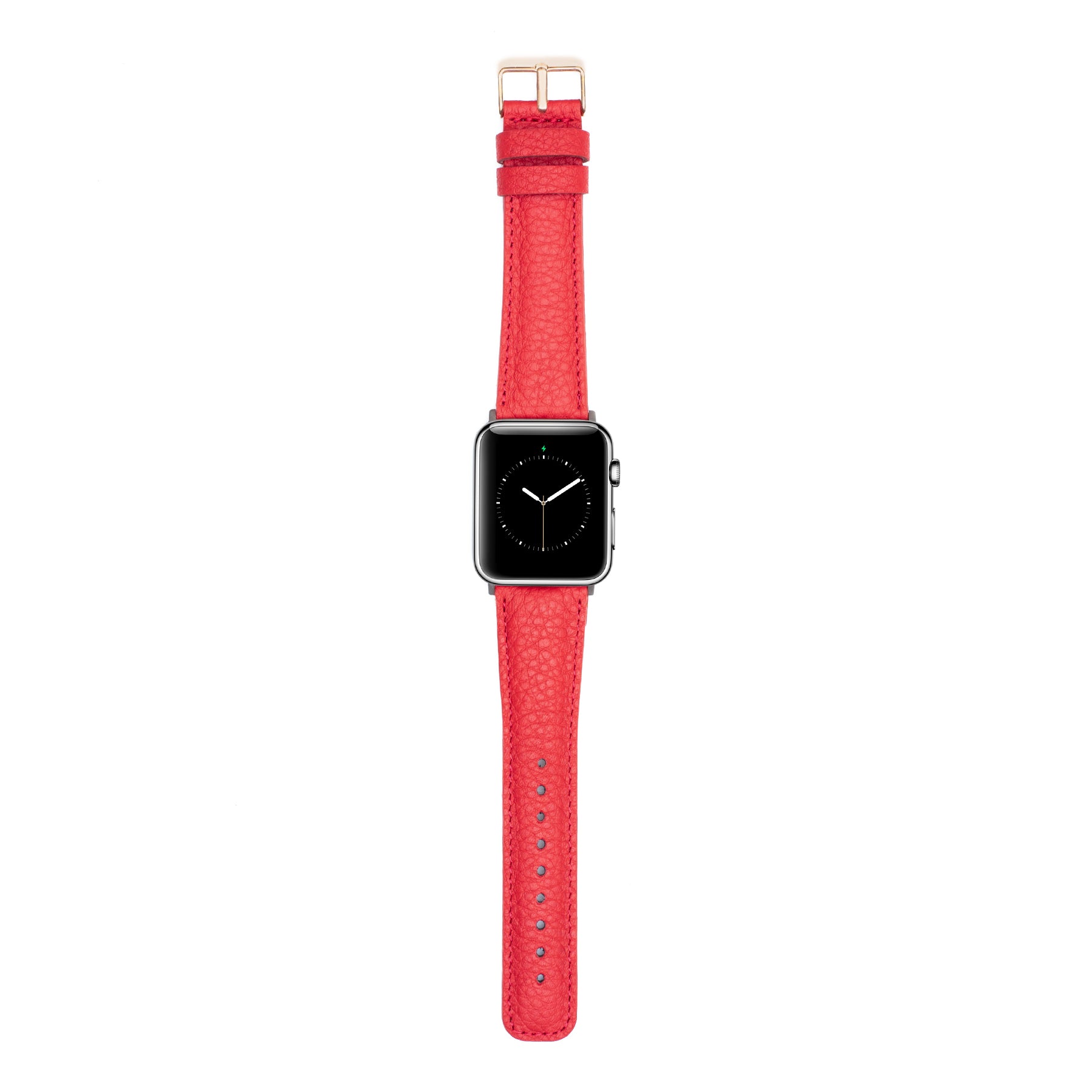Leren Apple Watch Bandje - Ferrari Rood - Oblac