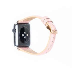 Leren Bandje Apple Watch S - Nude Roze - Oblac