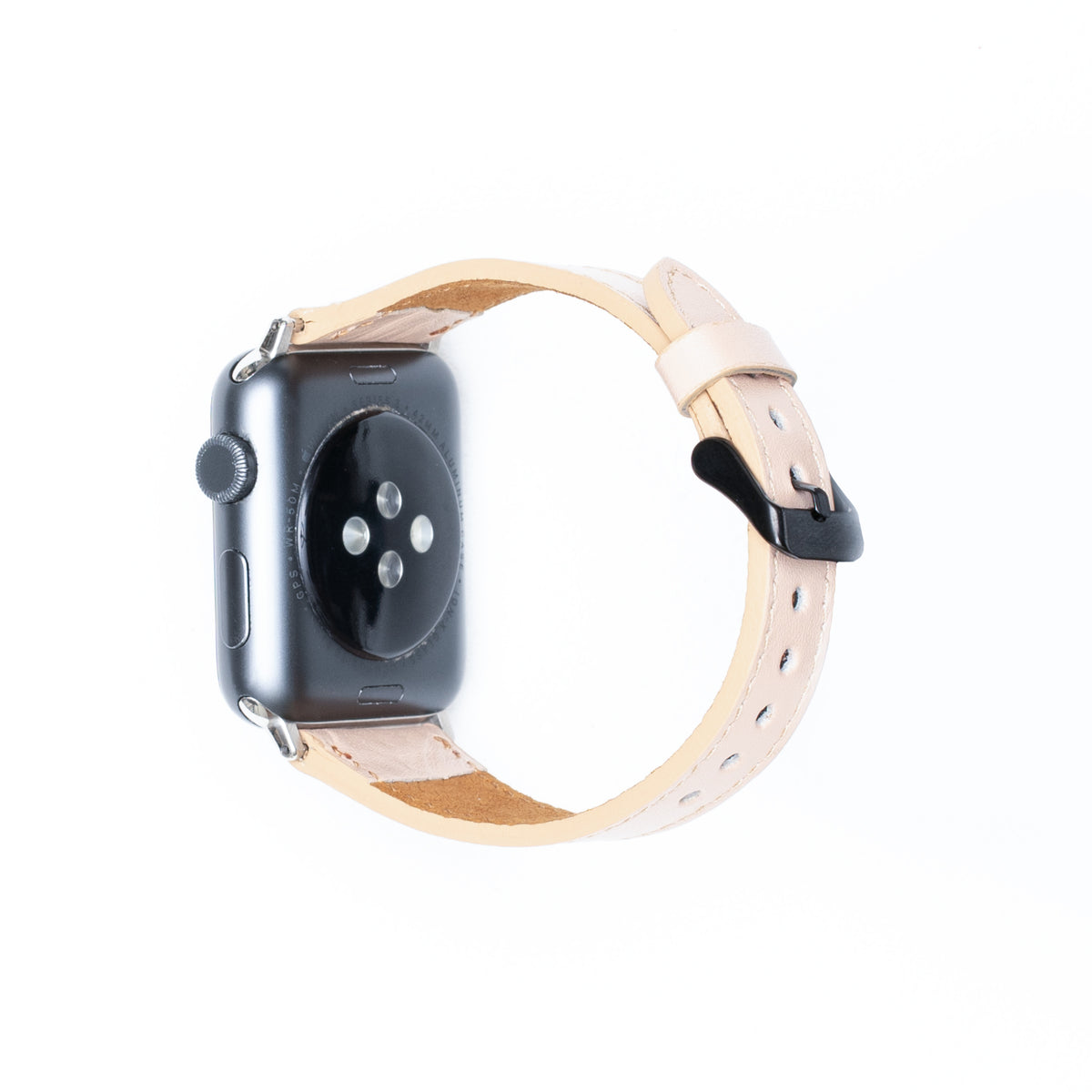 Leren Bandje Apple Watch S - Amarant Roze - Oblac